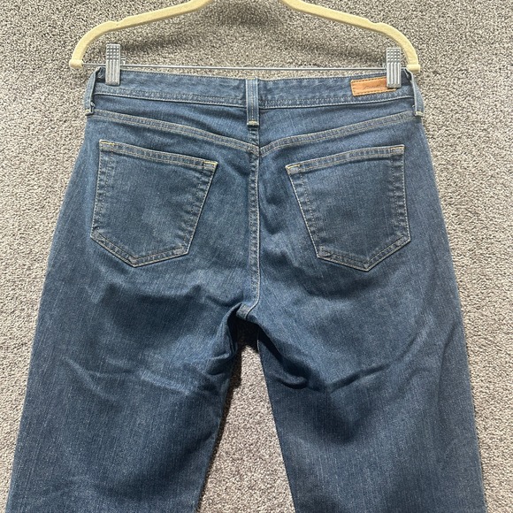 Y2k Eddie Bauer Jeans Women 4 Blue Denim Mid Rise Bootcut‎ Classic 5 Pocket - Picture 5 of 16